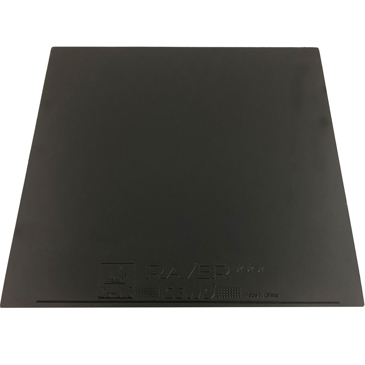 GEWO Belag Raver 1,8 mm schwarz – Bild 2