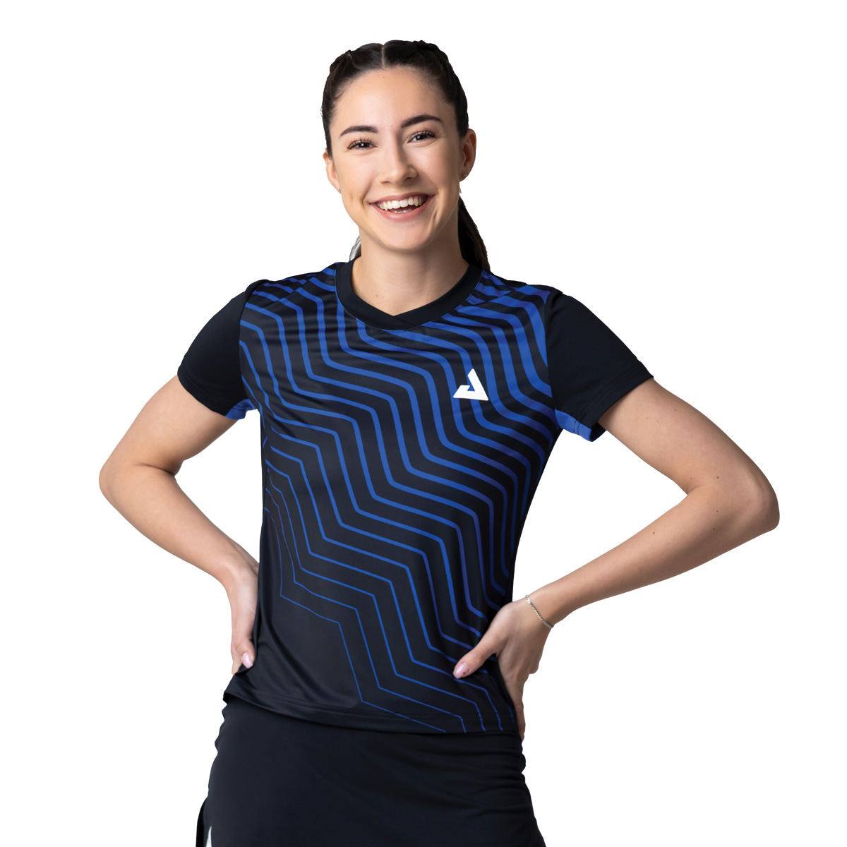 Joola Shirt Team 25 Lady schwarz/blau XS