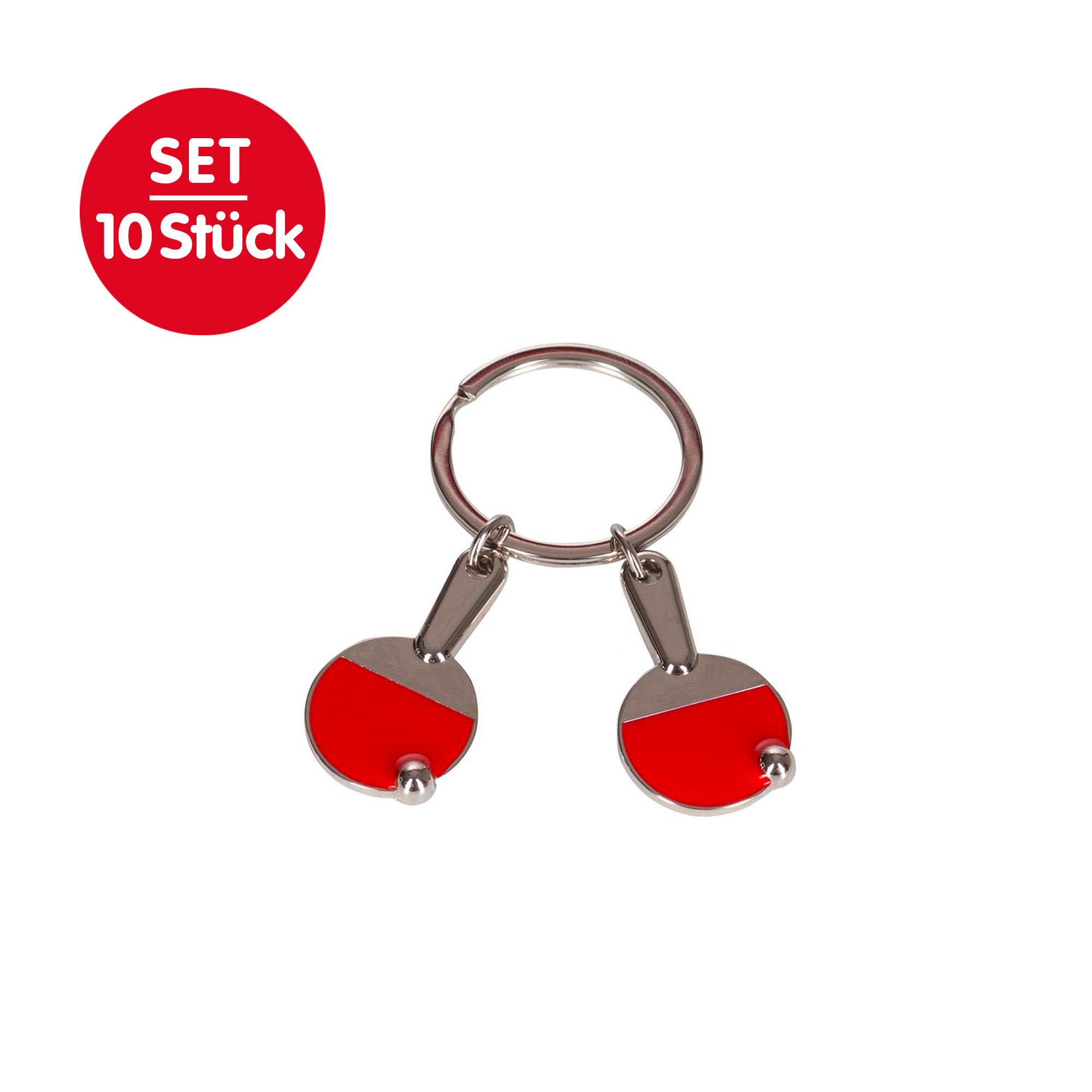 GEWO Set 10x Schlüsselanhänger TT-Set