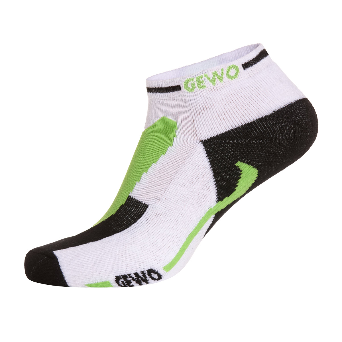 GEWO Kurzsocke Short Flex III 42-44 weiß/grün
