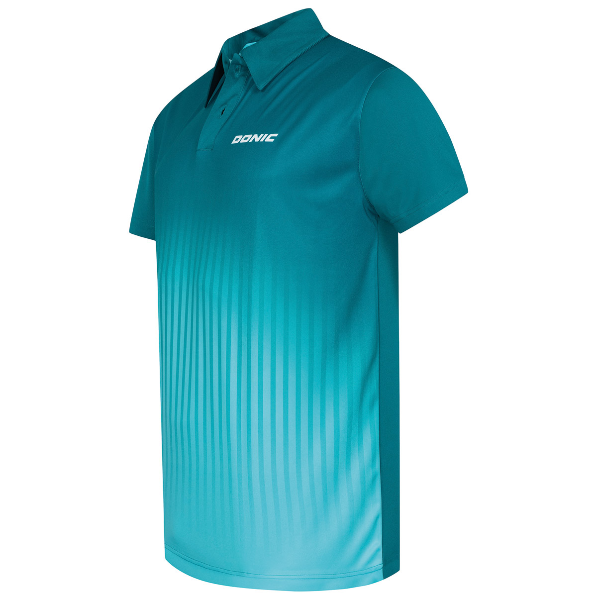 Donic Poloshirt Nuvon grün/hellblau XXXL
