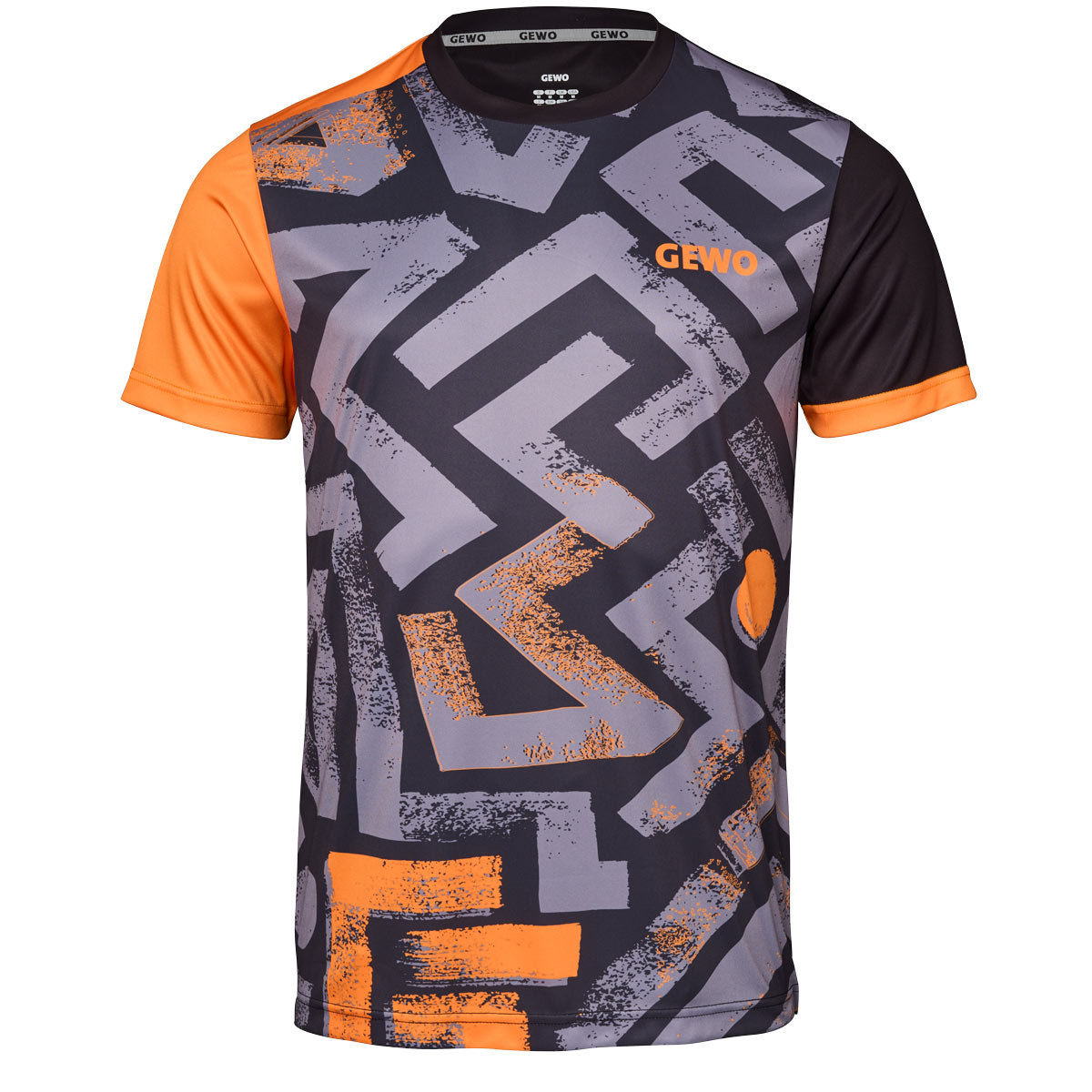 GEWO Shirt Louis grau/orange XXXS