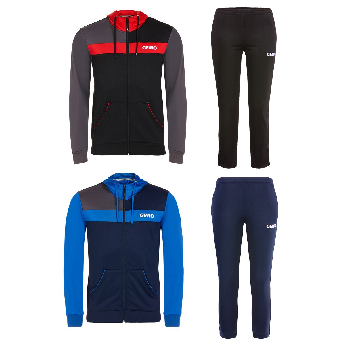 GEWO Ravenna Trainingsanzug navy/royal XXS