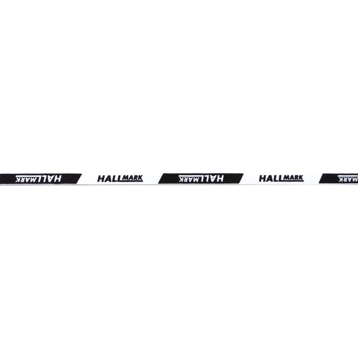 Hallmark Kantenband 9 mm schwarz/weiß