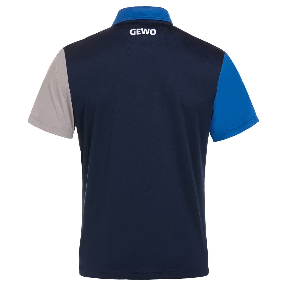 GEWO Ravenna Microfaser Polo T-Shirt L navy/royal – Bild 2