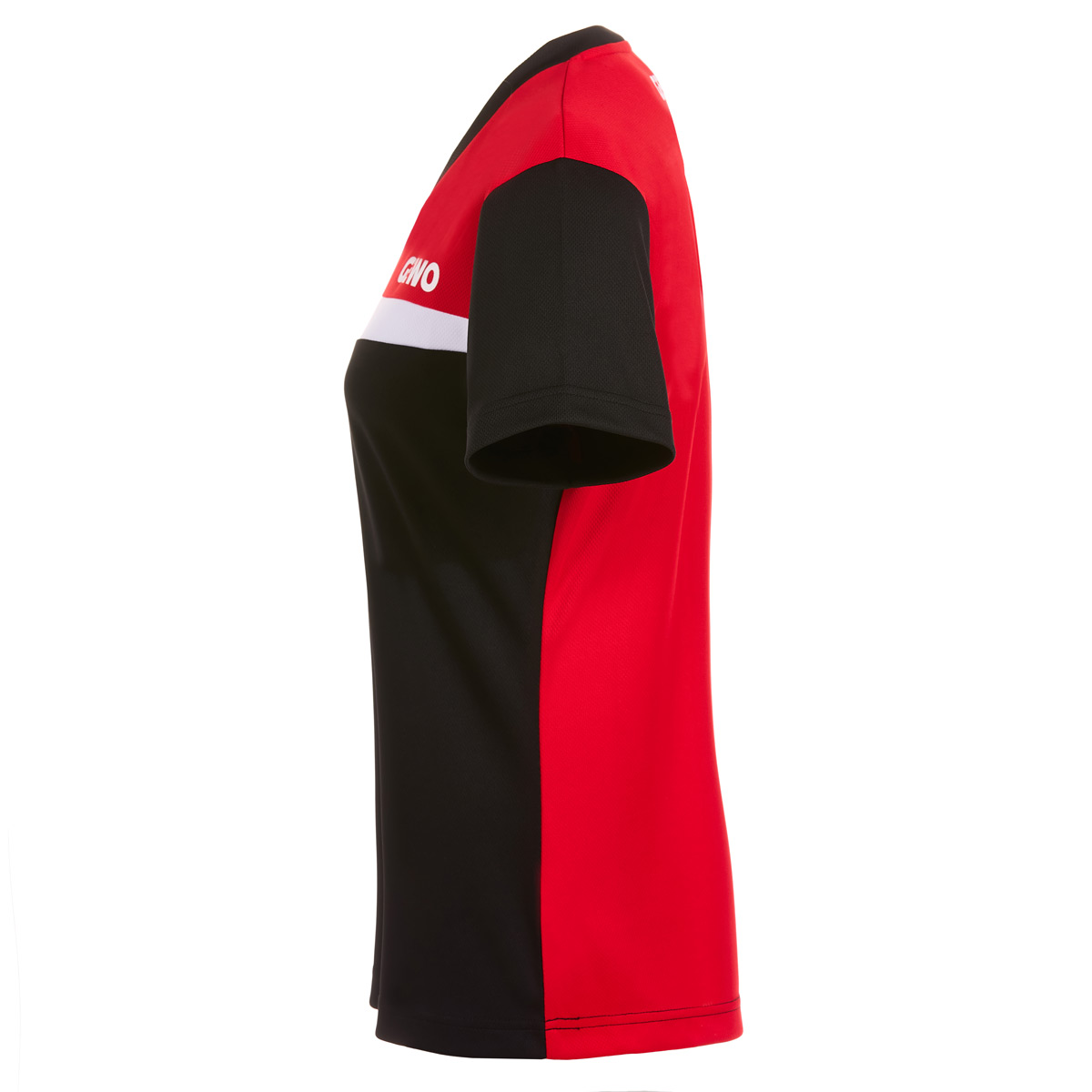GEWO Lady Shirt FONDI schwarz/rot XL