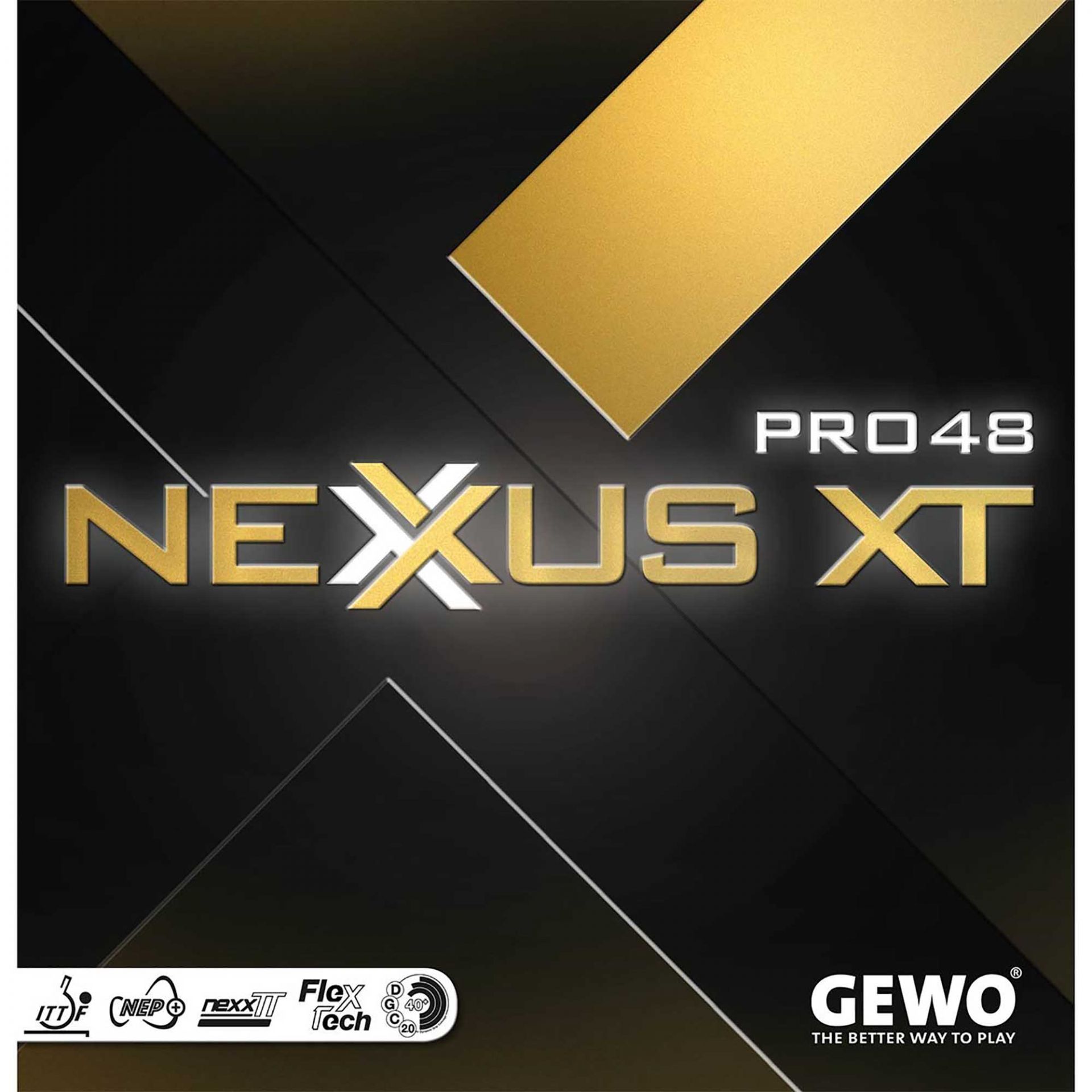 GEWO Nexxus XT Pro 48 2,1 mm schwarz