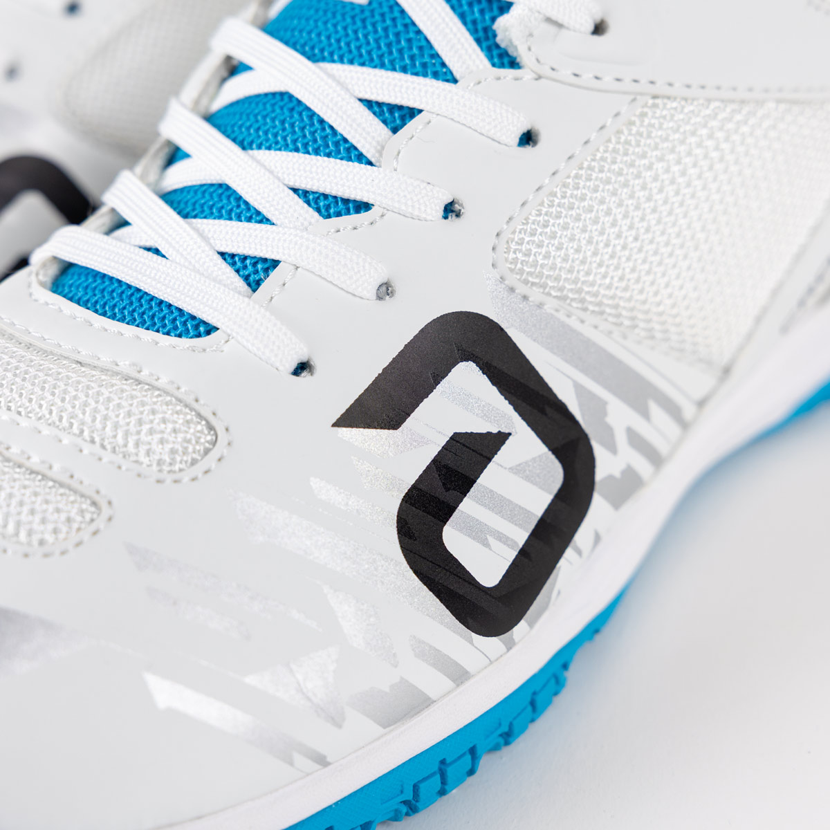 andro Schuh Cross Step 3 weiß/hellblau – Bild 6