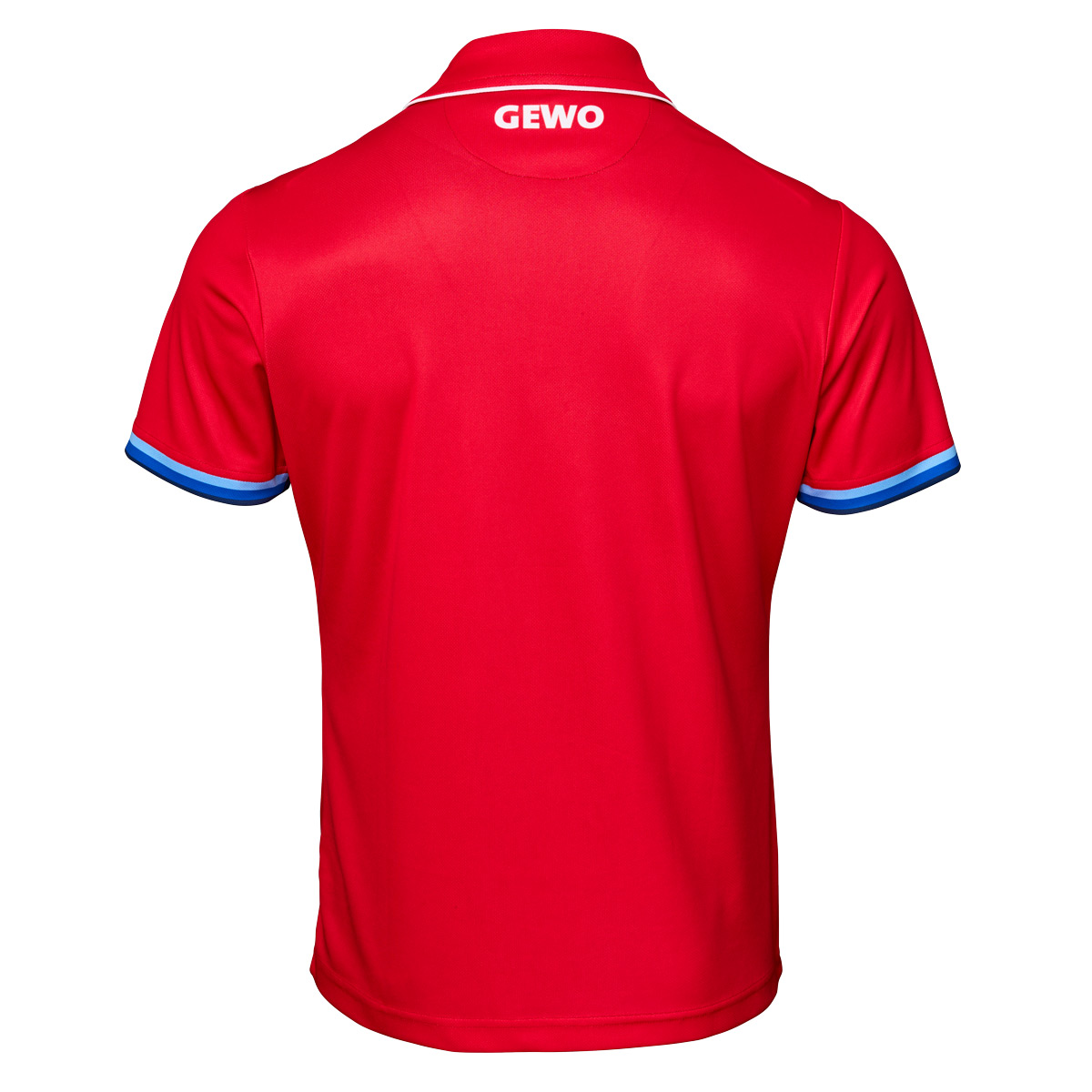 GEWO Poloshirt Santiago rot/blau XXXXL