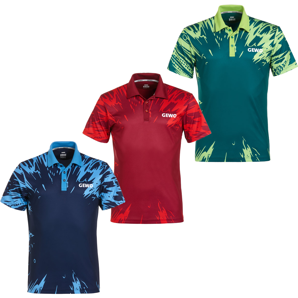 GEWO Hemd Mattia BR Green/lime XXXXL