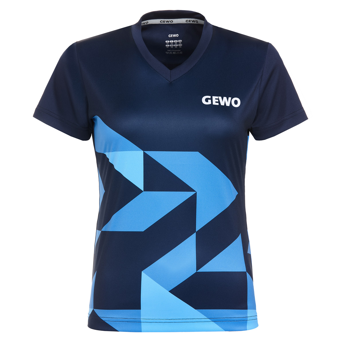 GEWO Lady-Shirt Matera navy/royal S