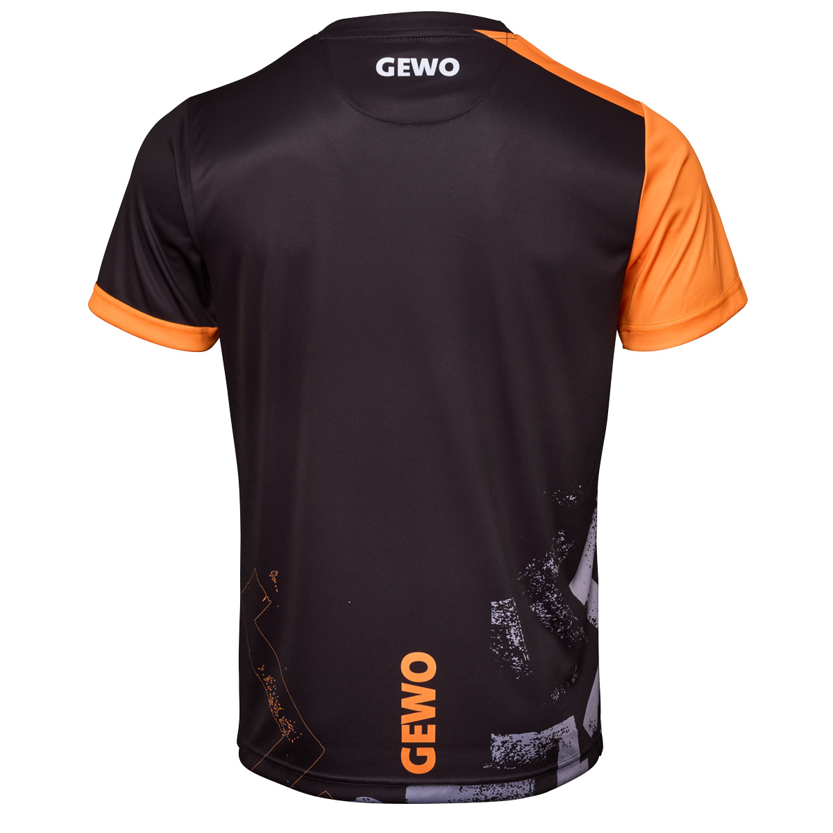 GEWO Shirt Louis grau/orange XXXS – Bild 2