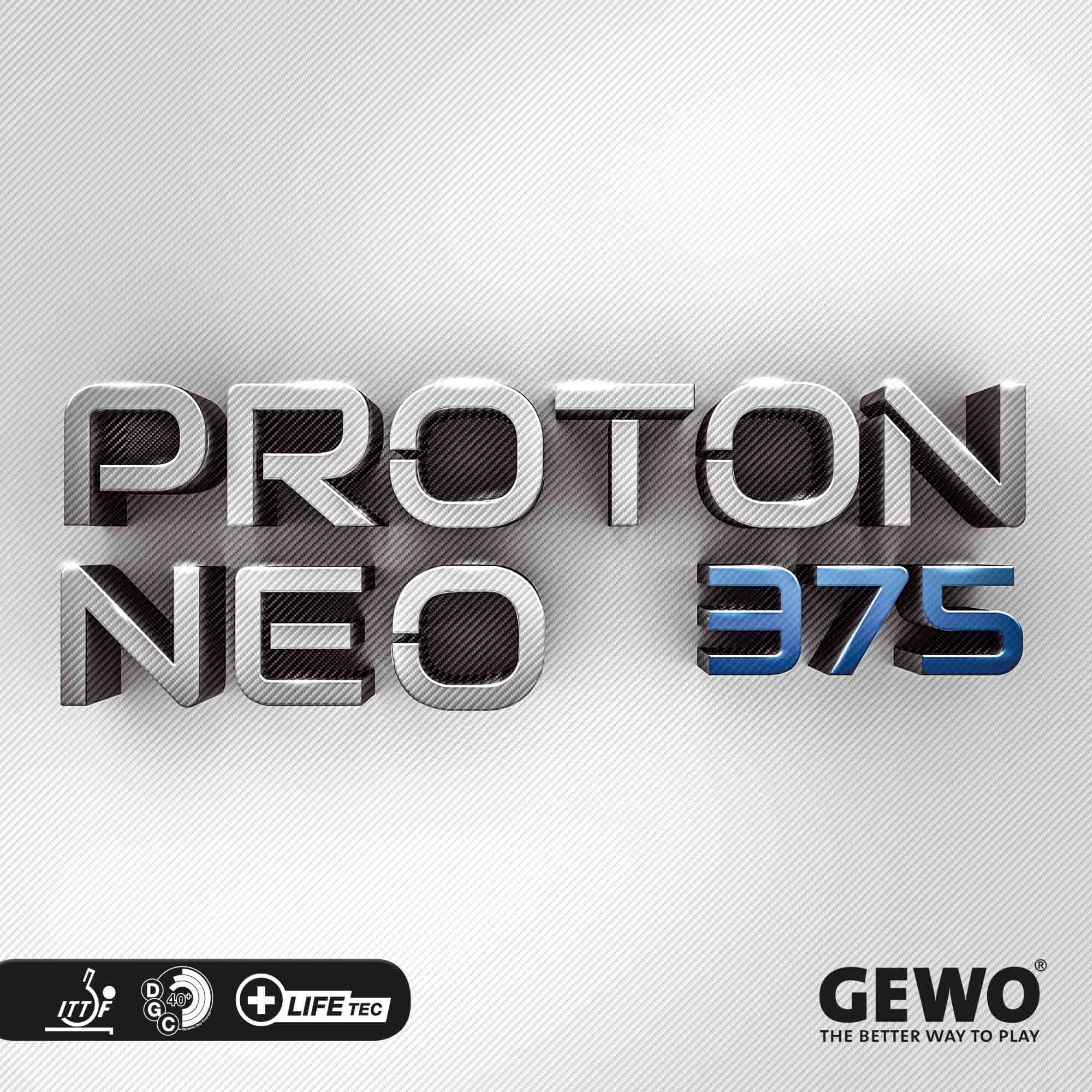 GEWO Belag Proton Neo 375 1,8 mm rot