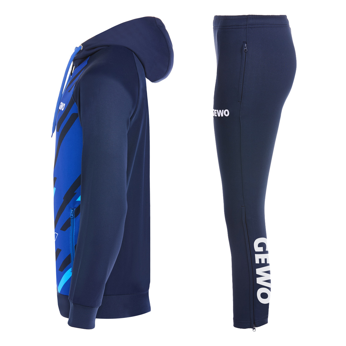 GEWO Trainingsanzug Ponza navy/royal XS