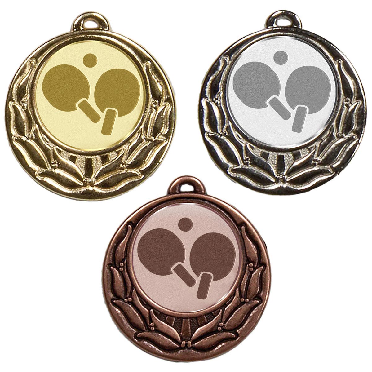 Plaketten Petersen Medaille Rose mit Emblem