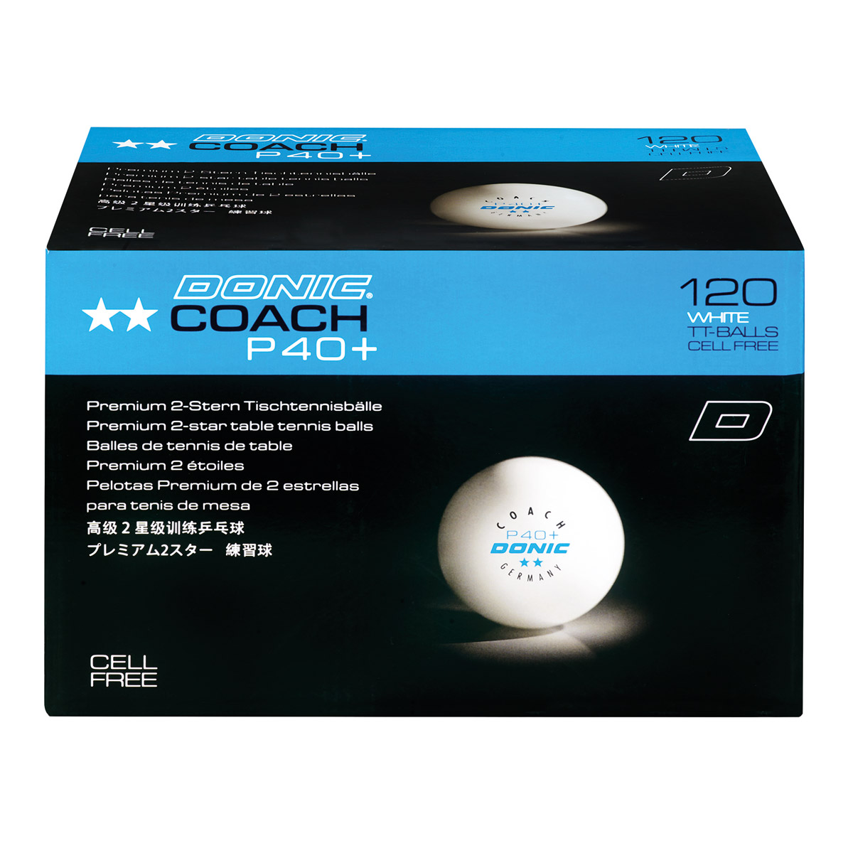Donic Ball Coach P40+ 120er