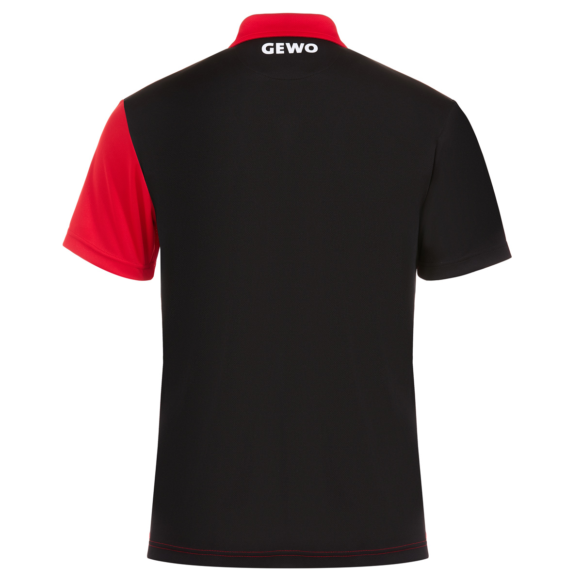 GEWO Poloshirt FONDI rot/schwarz XS