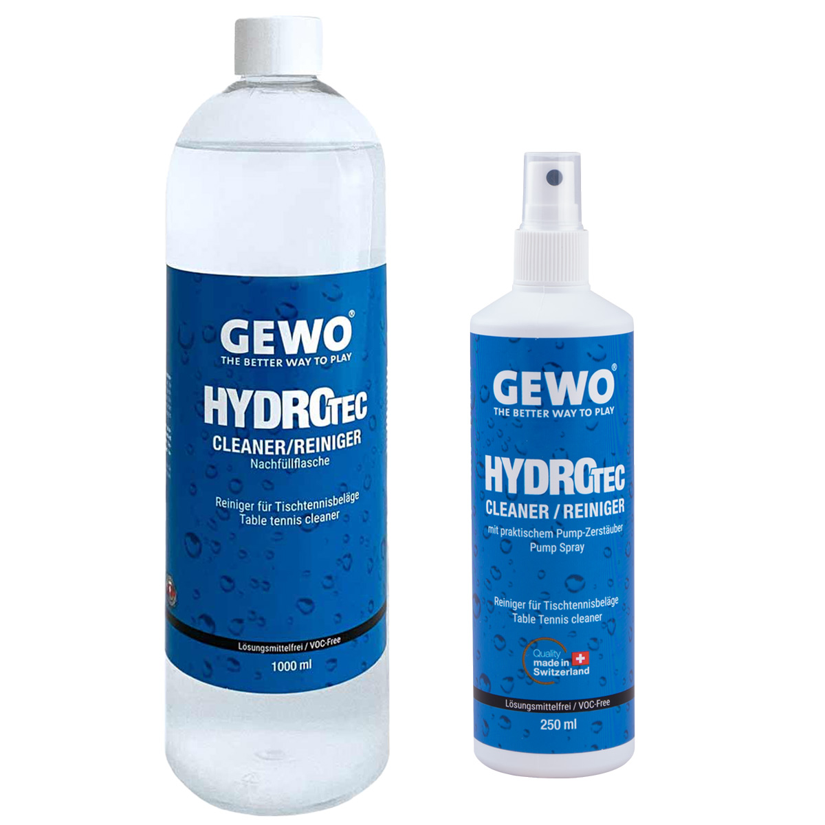 GEWO HydroTec Reiniger-Set (250 ml + 1000 ml)