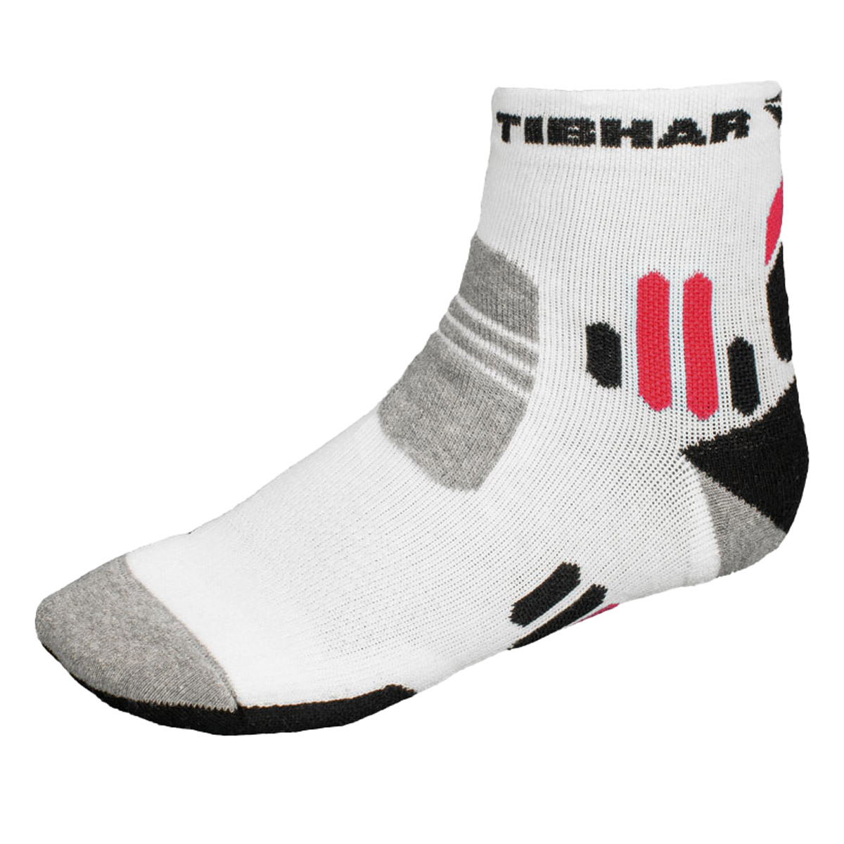 Tibhar Socke Tech II 45-47 weiß/rot