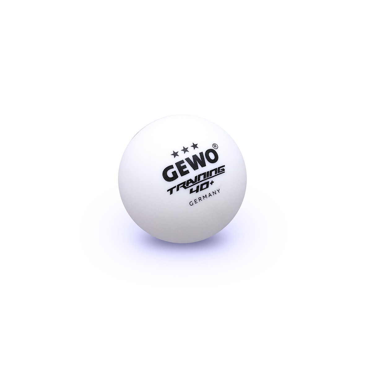 GEWO Trainingsball 40+ 12er weiß