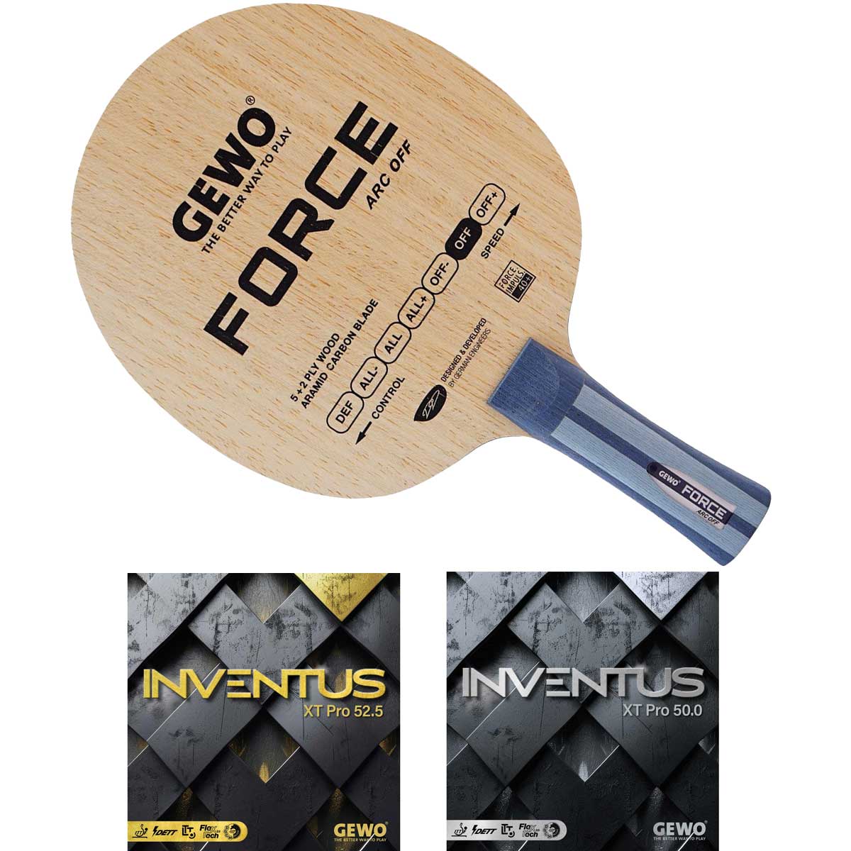 GEWO Force ARC OFF + Inventus XT Pro