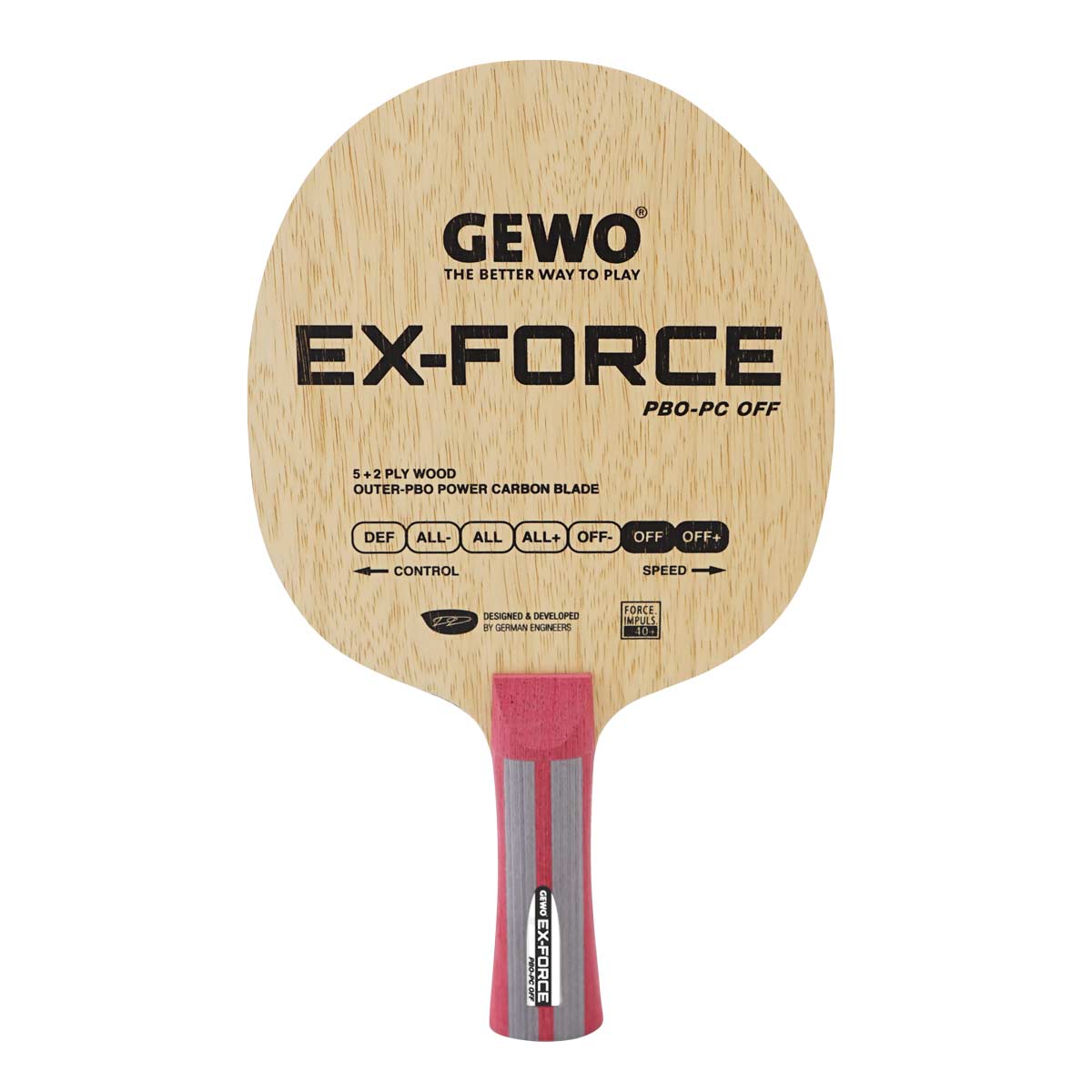 GEWO Holz Ex-Force PBO-PC OFF anatomisch
