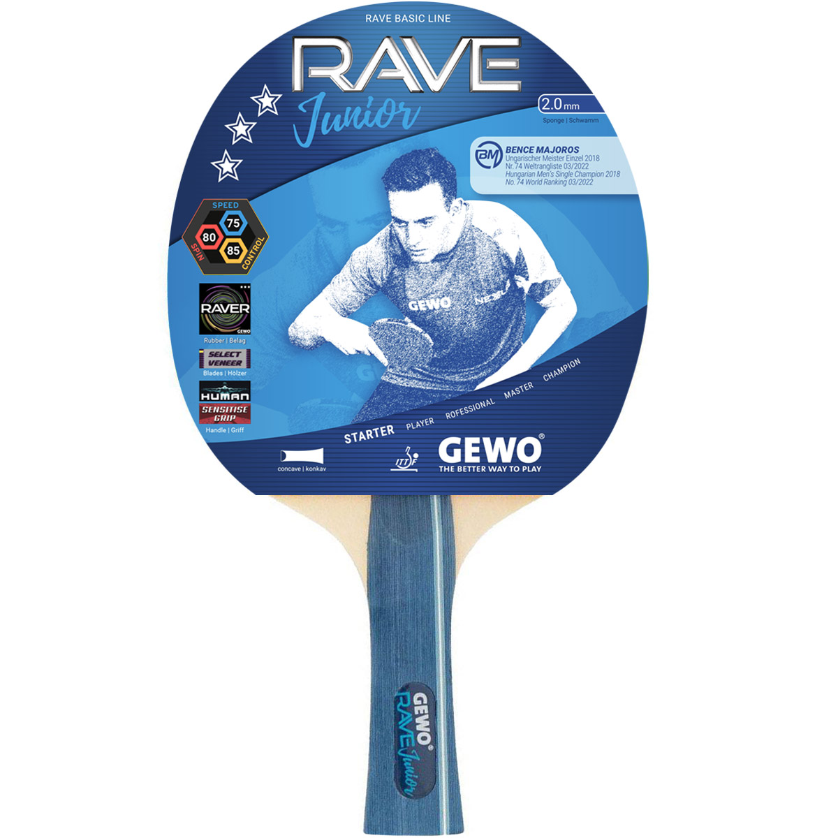 GEWO Schläger Rave Junior