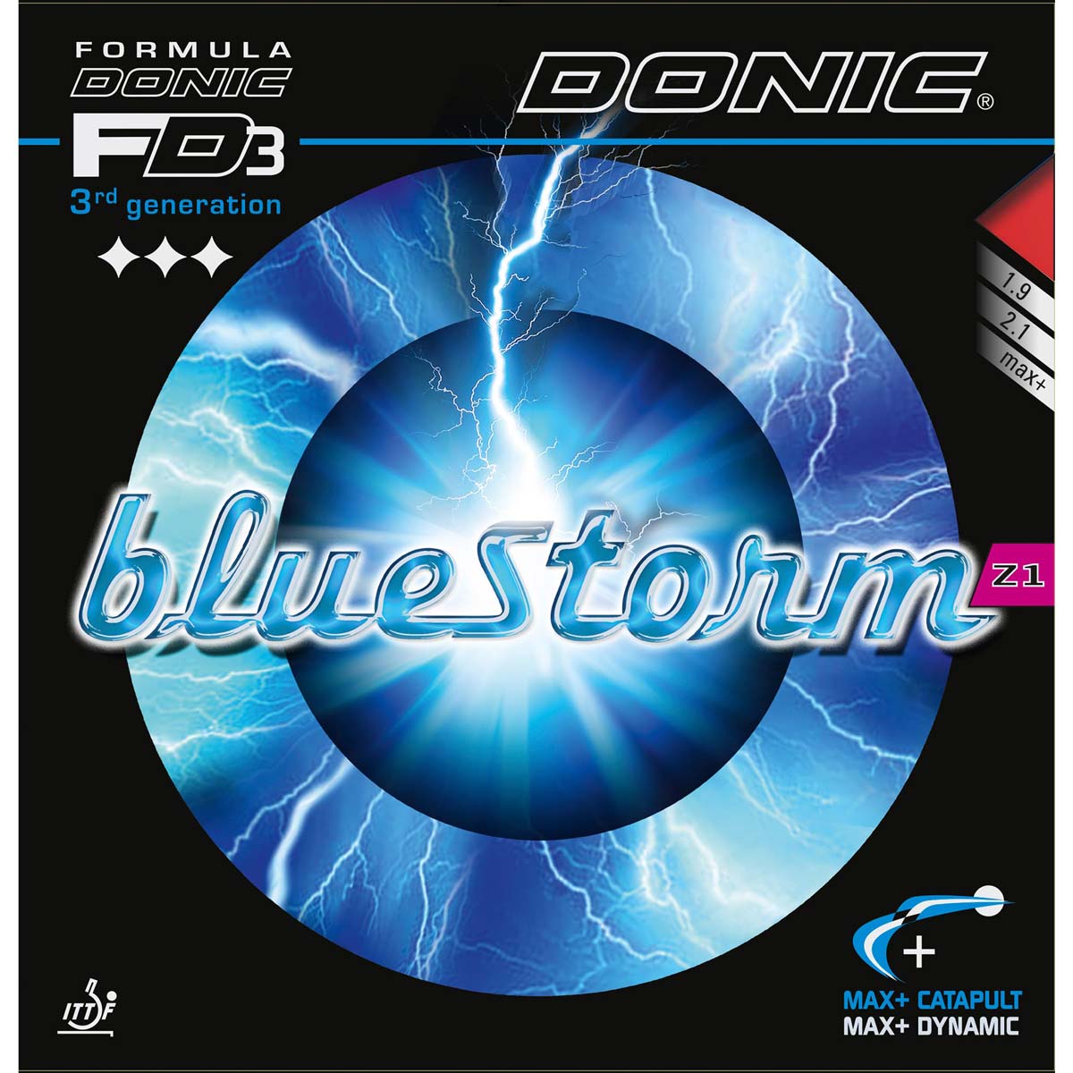 Donic Belag Bluestorm Z1 1,9 mm blau