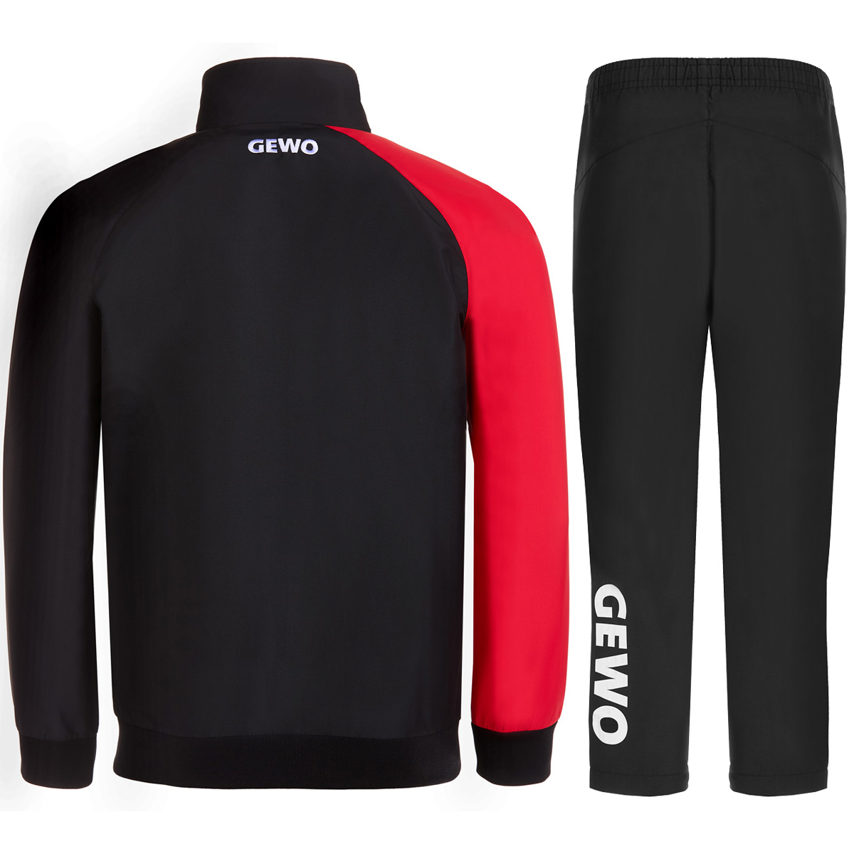 GEWO Trainingsanzug Fondi schwarz/rot XL