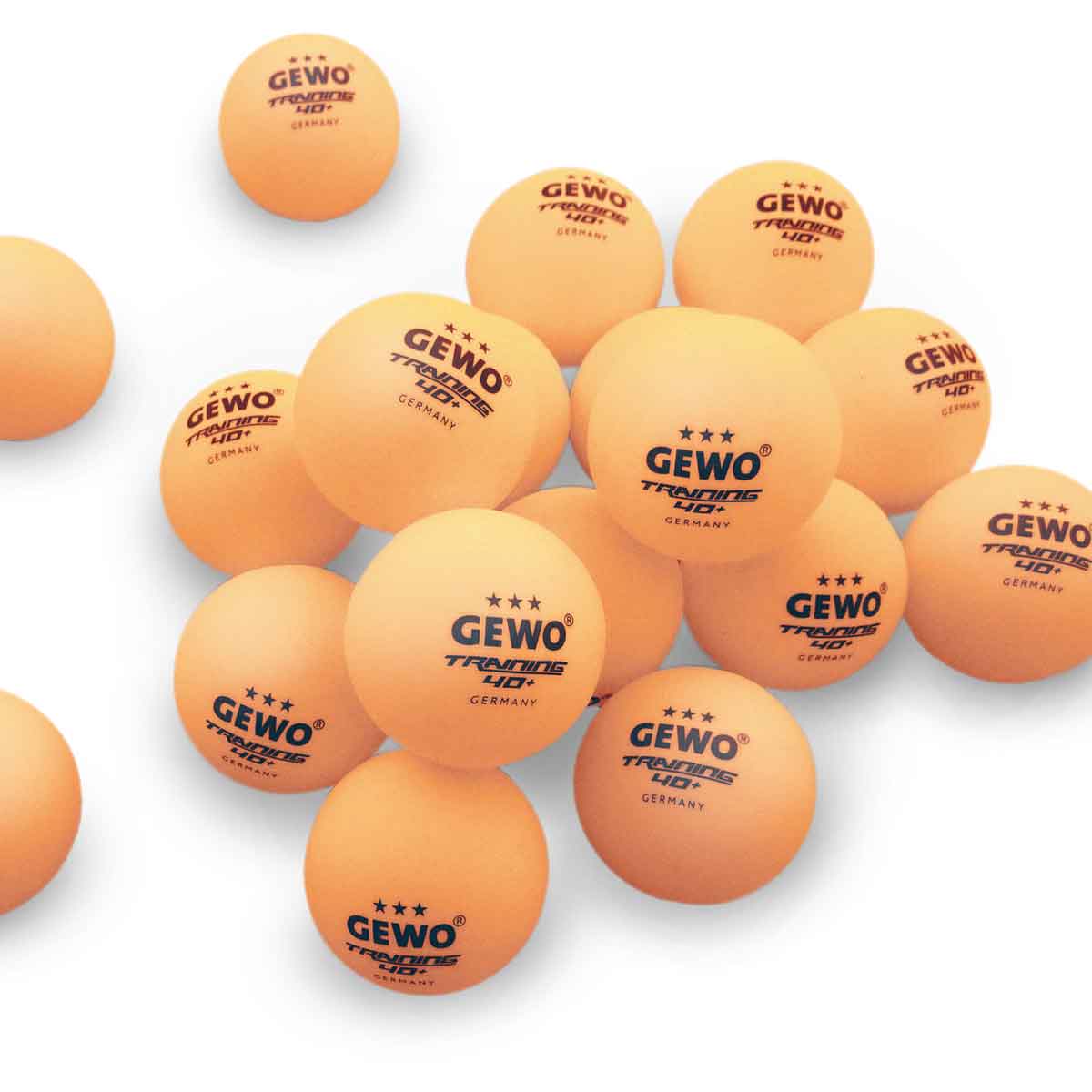 GEWO Trainingsball 40+ 12er orange – Bild 3