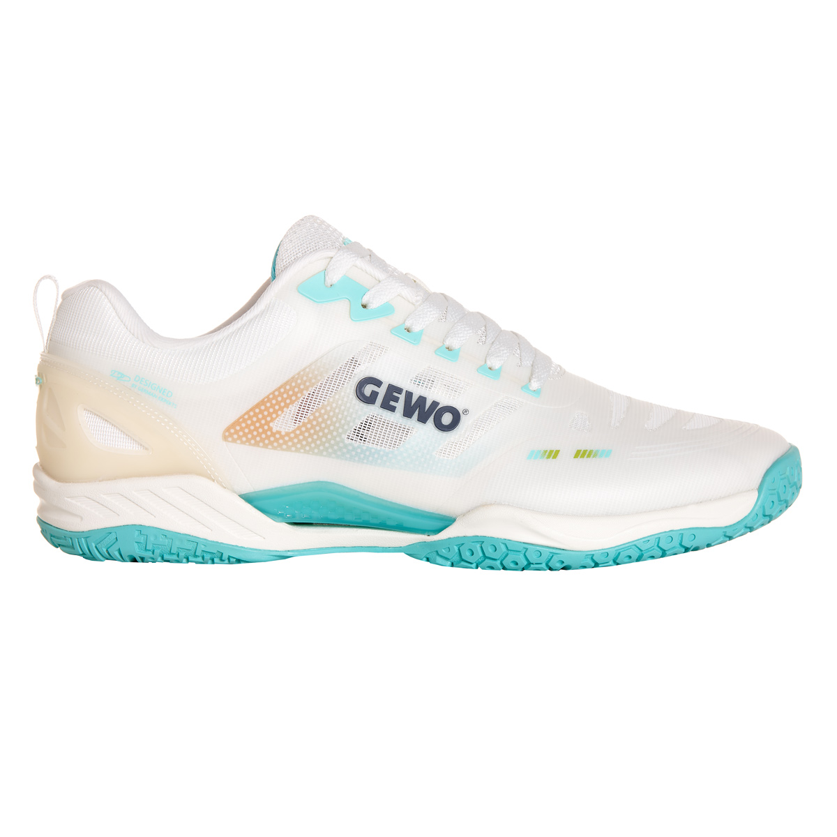 GEWO Schuh Ultra Force Pro 43 weiß/mintgrün