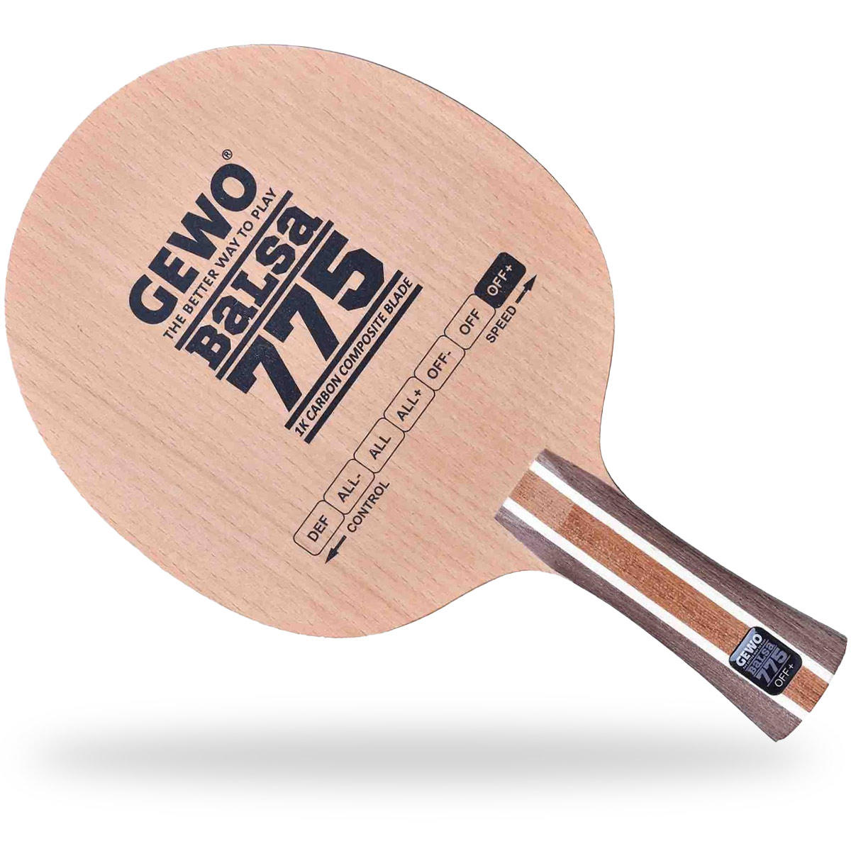 GEWO Holz Balsa Carbon 775