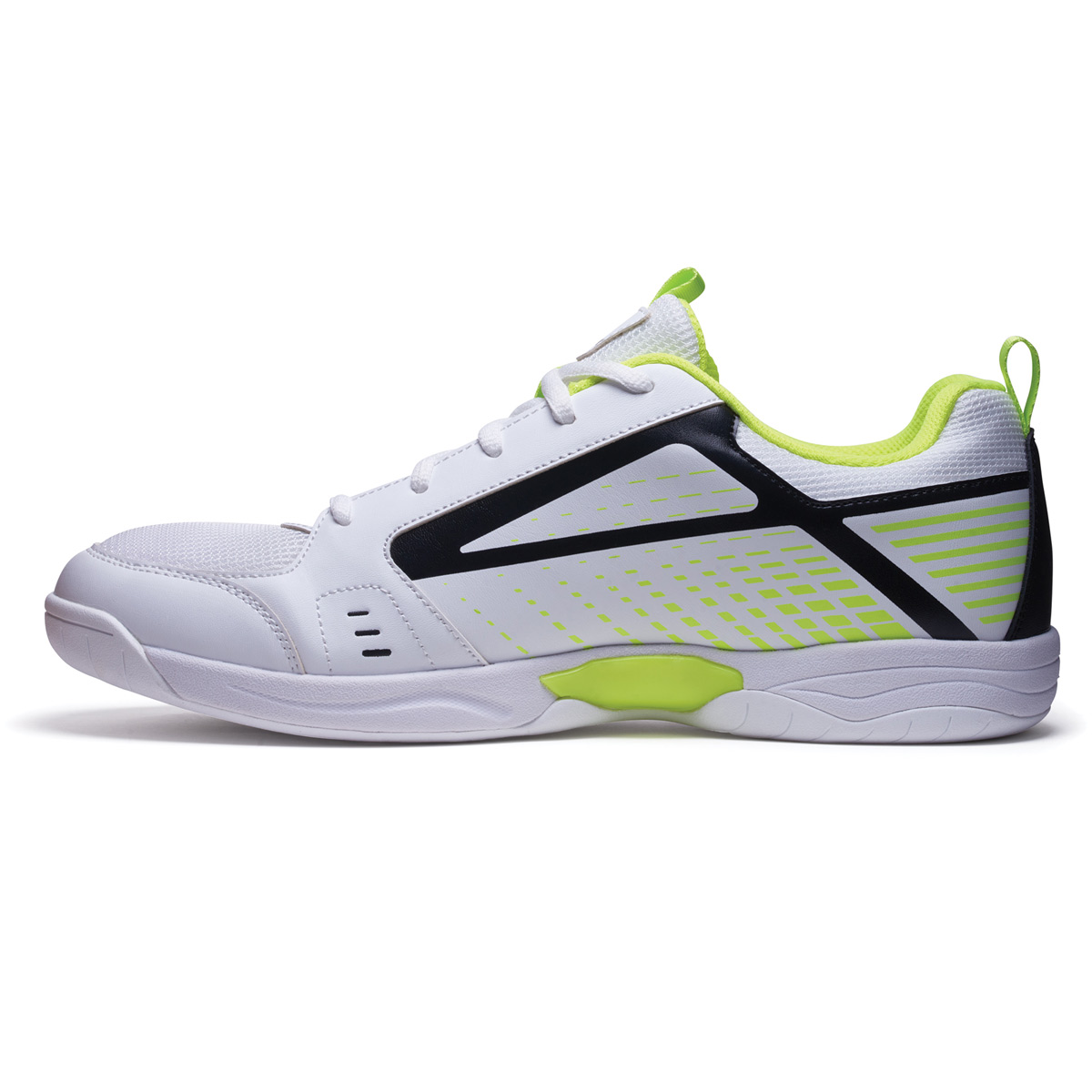 Donic Wettkampfschuh Saphir weiß/lime – Bild 6