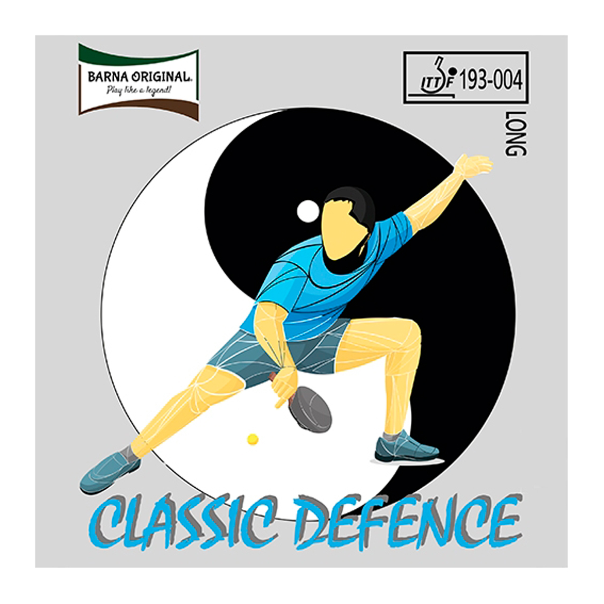 Barna Original Belag Classic Defence 0,5 mm rot