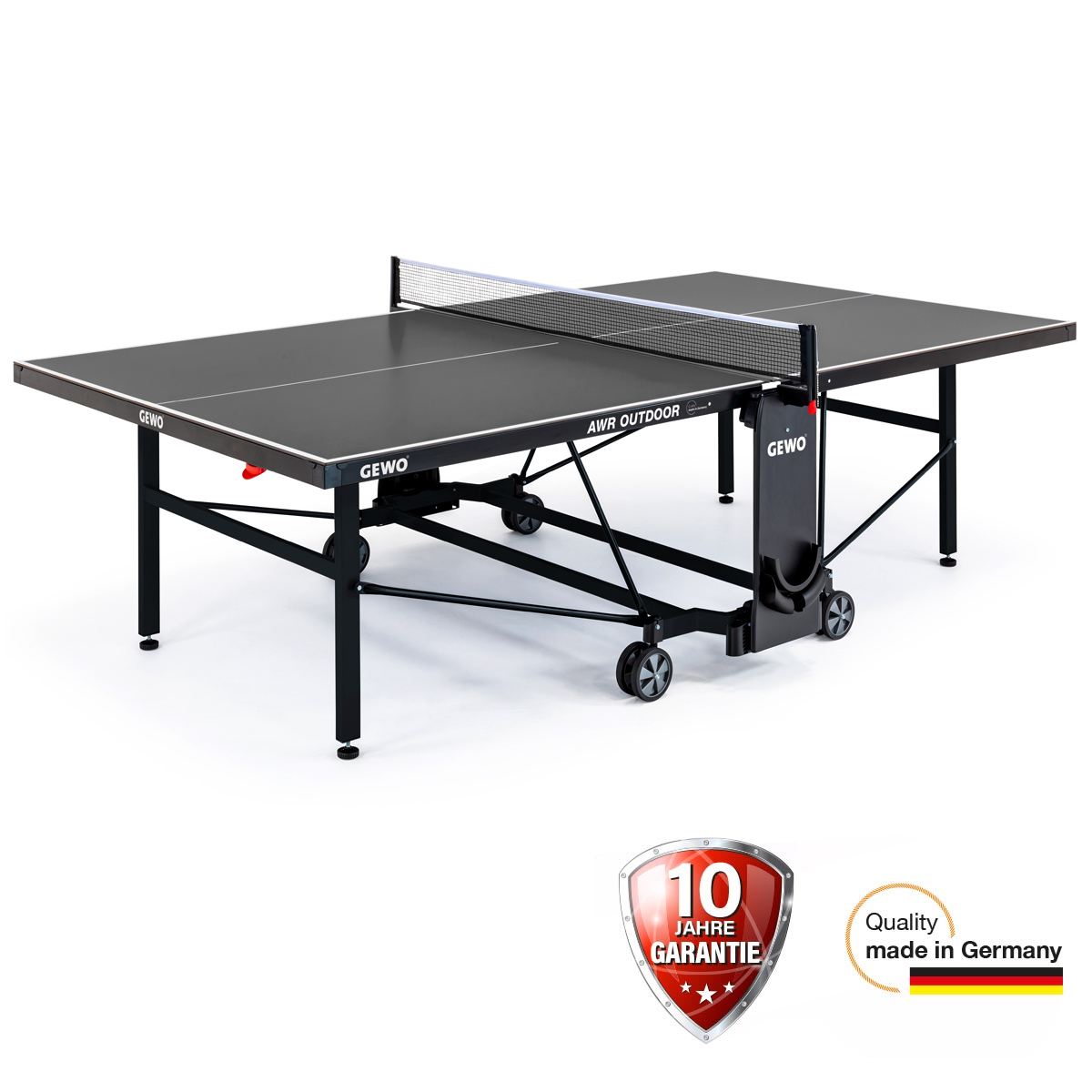 GEWO AWR Outdoor Tischtennisplatte grau