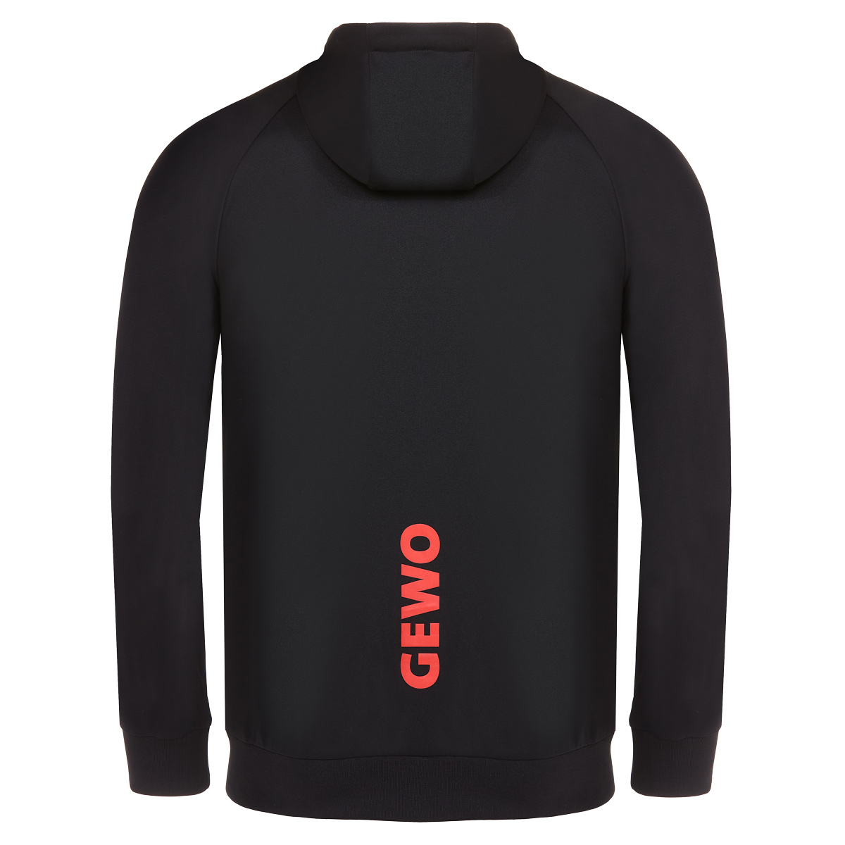 GEWO Ponza Zip-Hoodie schwarz/rot XXL