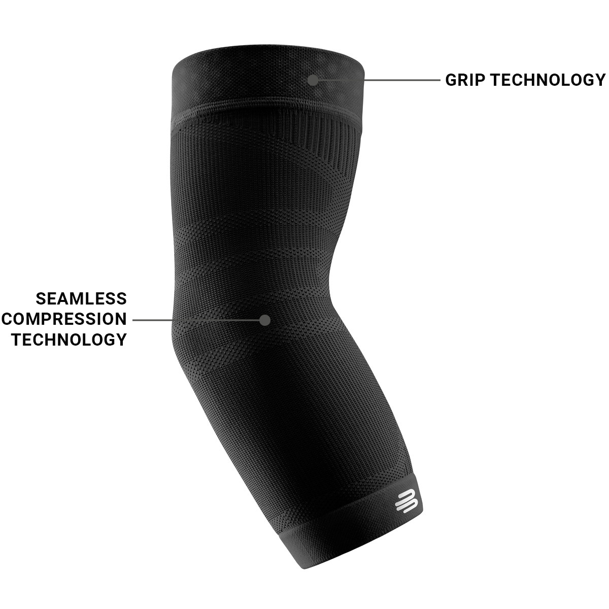 Bauerfeind Ellenbogen Kompressionsbandage M schwarz
