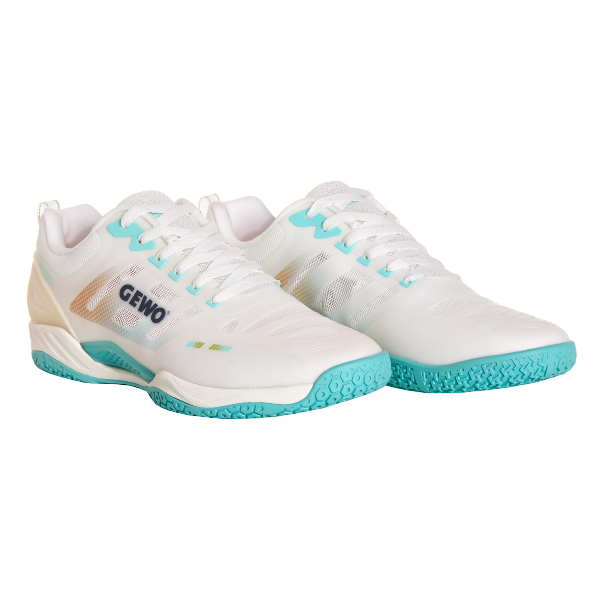 GEWO Schuh Ultra Force Pro 43 weiß/mintgrün