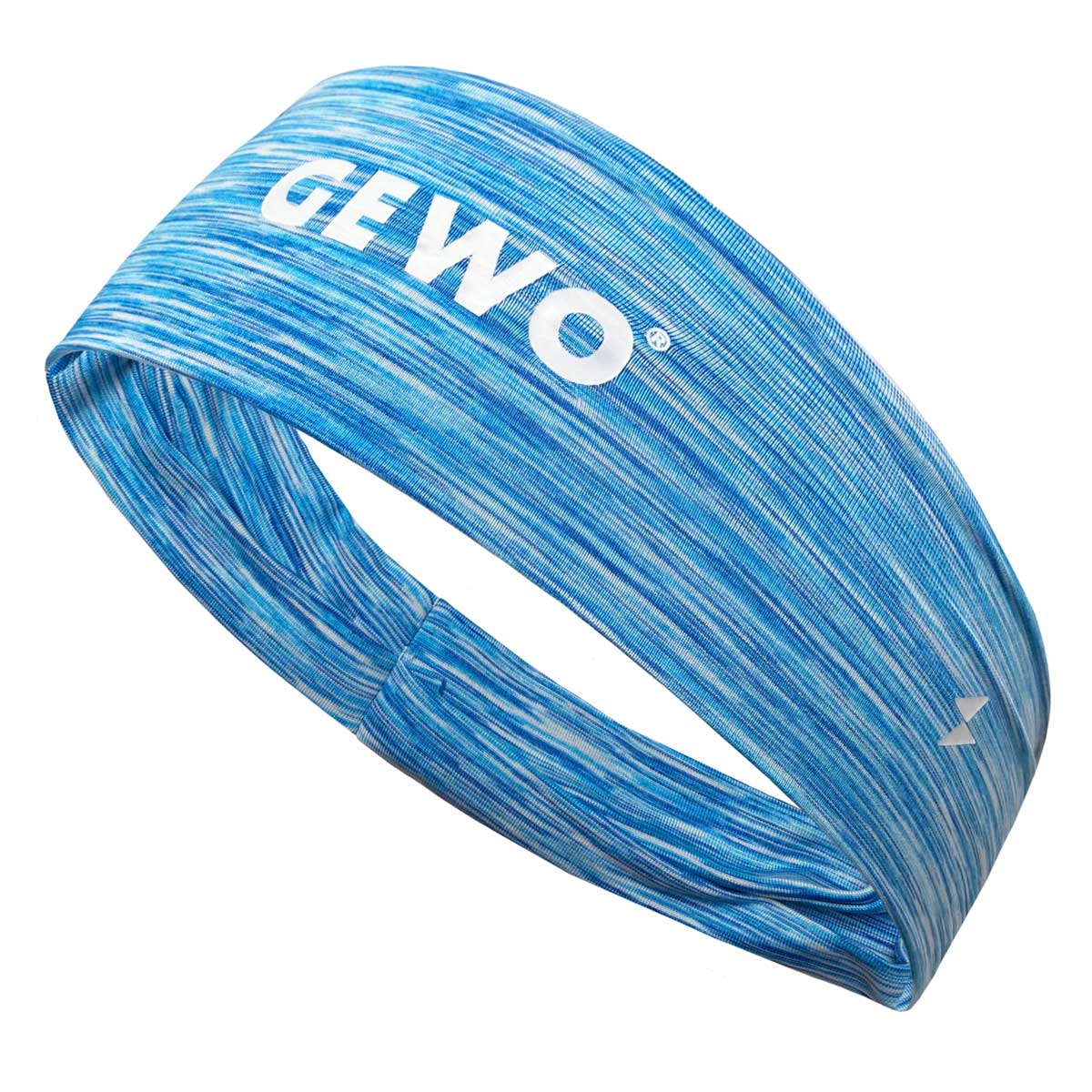 GEWO Stirnband blau melange