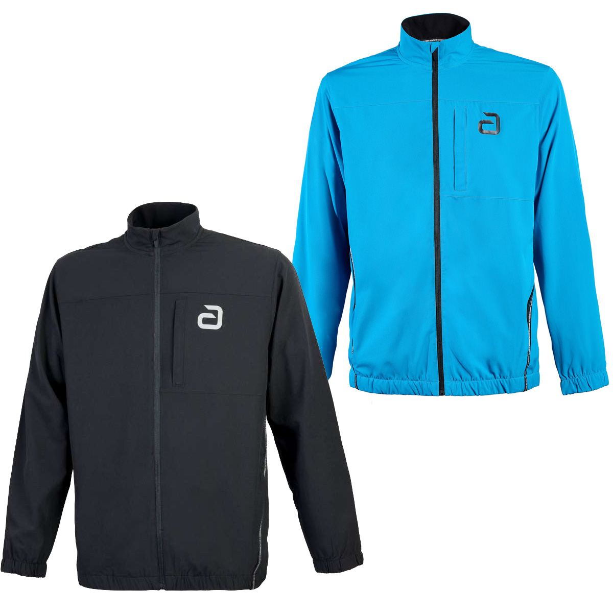 Andro Anzugjacke Marbery schwarz/grau XXL