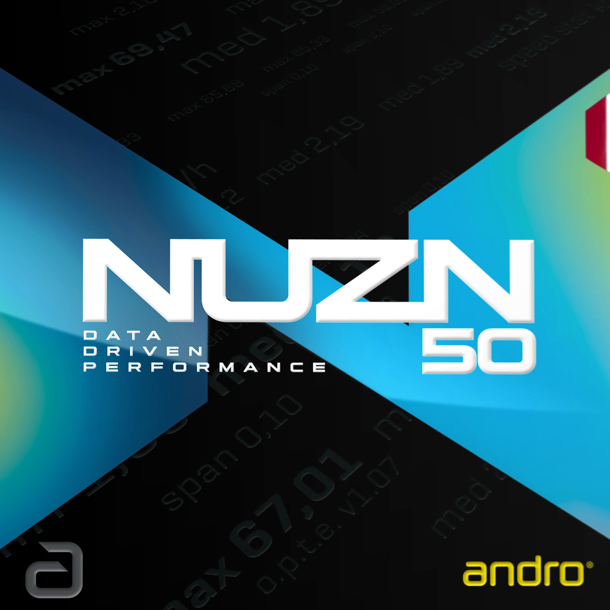 Andro Belag NUZN 50 2,0 mm rot