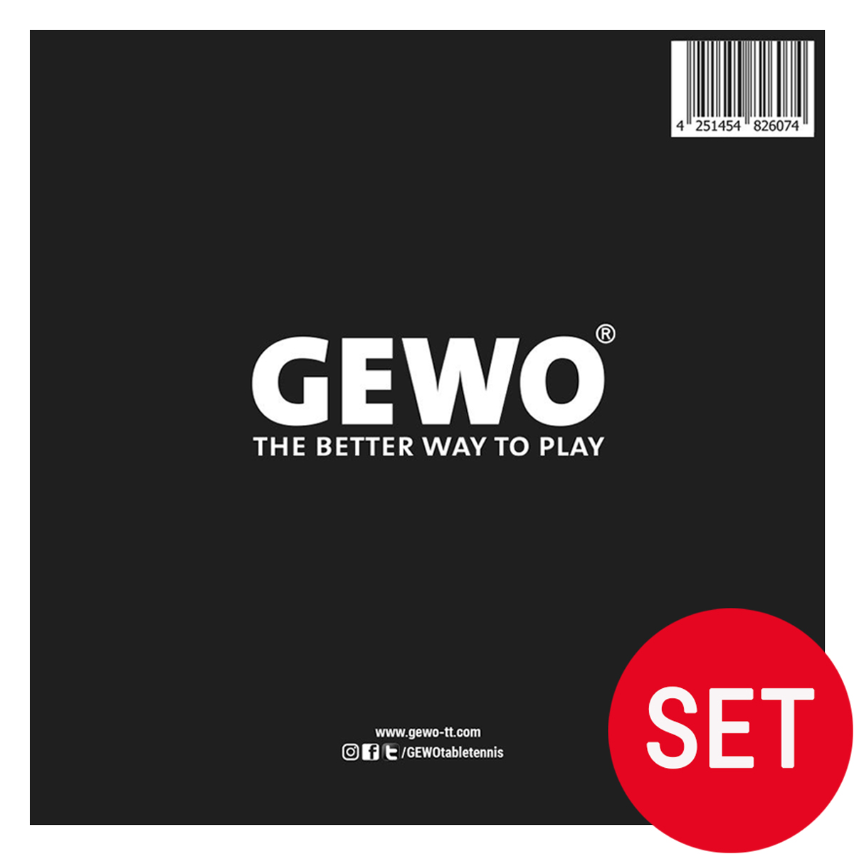 GEWO Belagschutzfolie (selbstklebend) – Set (4 Stück)