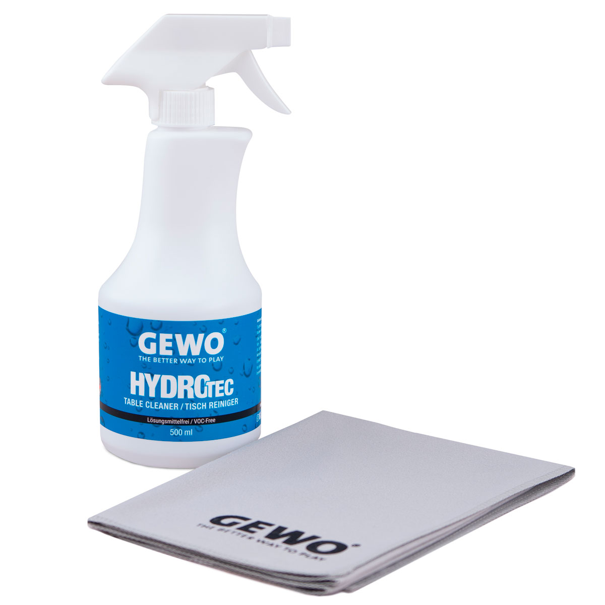GEWO HydroTec Tischreiniger Set mit Mikrofasertuch