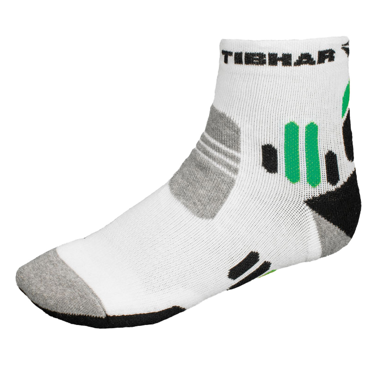 Tibhar Socke Tech II 45-47 weiß/grün