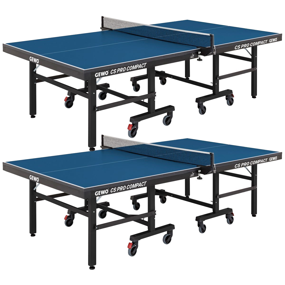 GEWO Tisch CS Pro Compact Set (2 Stück) blau