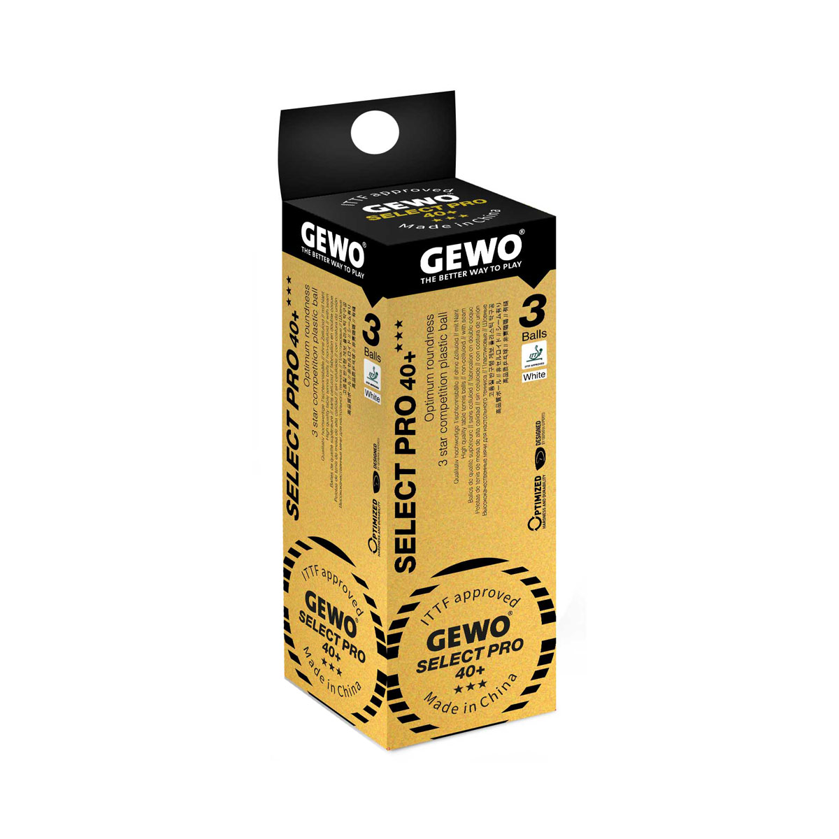 GEWO Ball Select Pro 40+ * 3er
