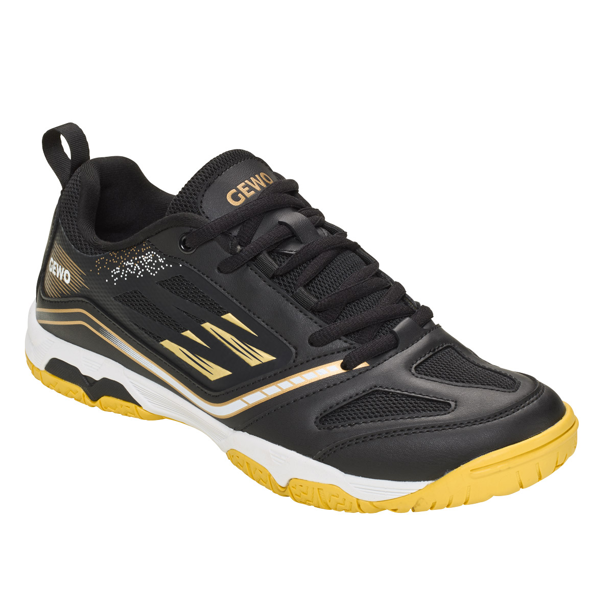 GEWO Schuh Flex Force Pro Black 42 schwarz/gold