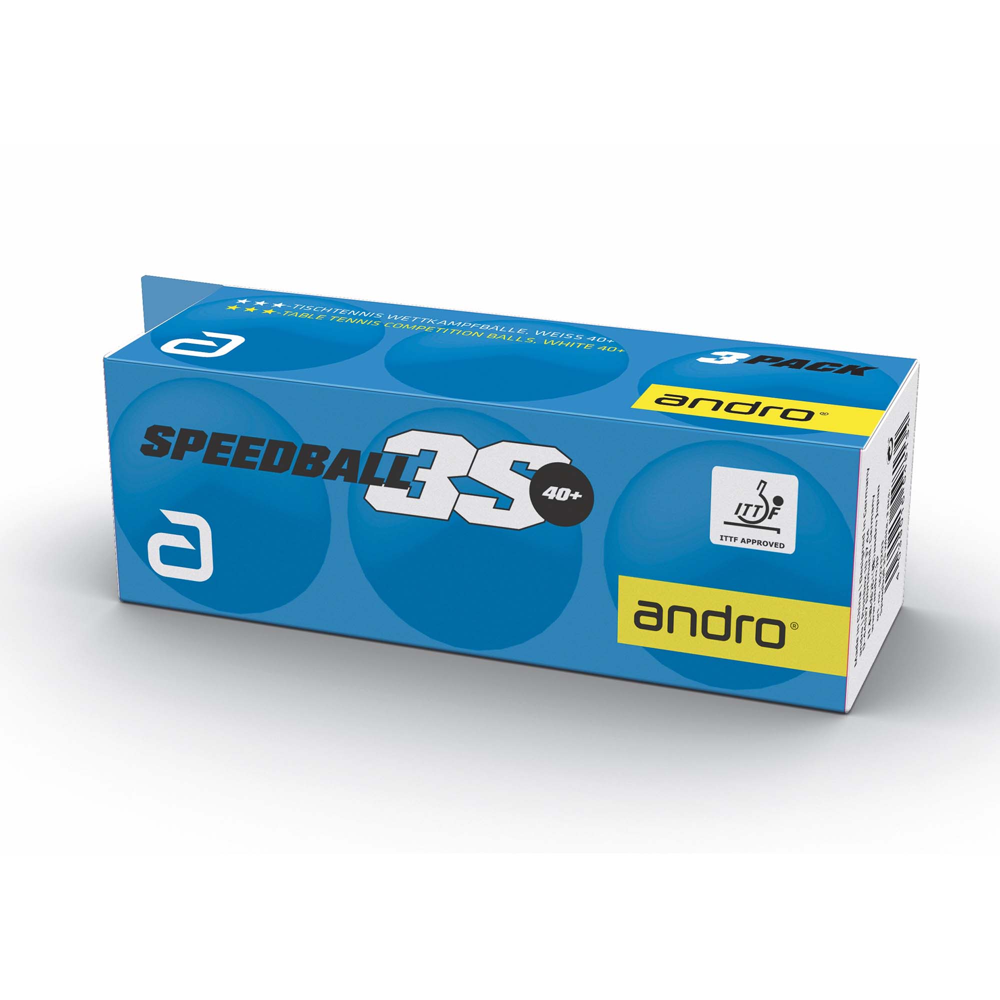 Andro Speedball 3S 40+ 3er