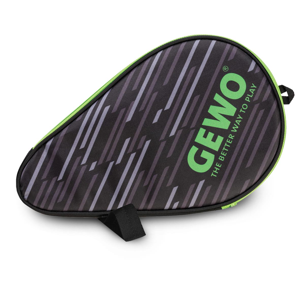 GEWO Rundhülle Stripes schwarz/lime