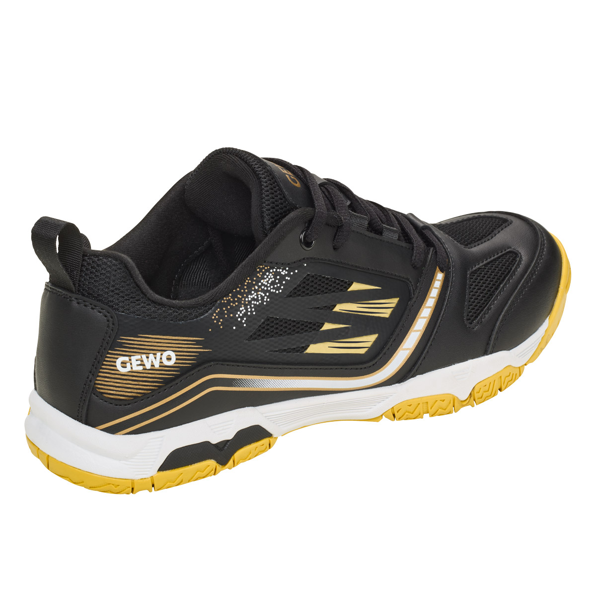 GEWO Schuh Flex Force Pro Black 42 schwarz/gold